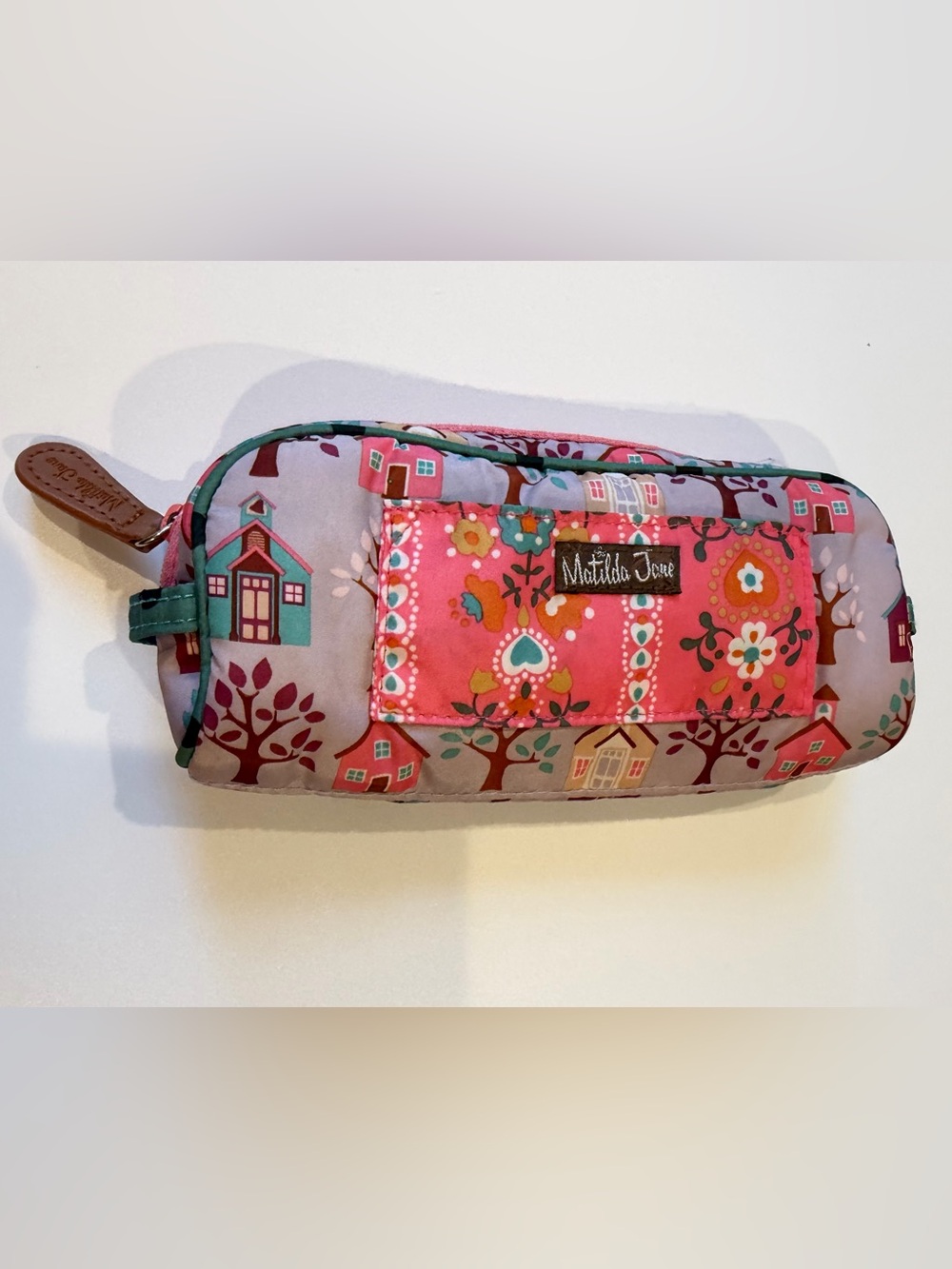 Matilda Jane Zippered Pencil Pouch Once Upon a Time School House